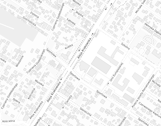 Mapa z adresem organizacji