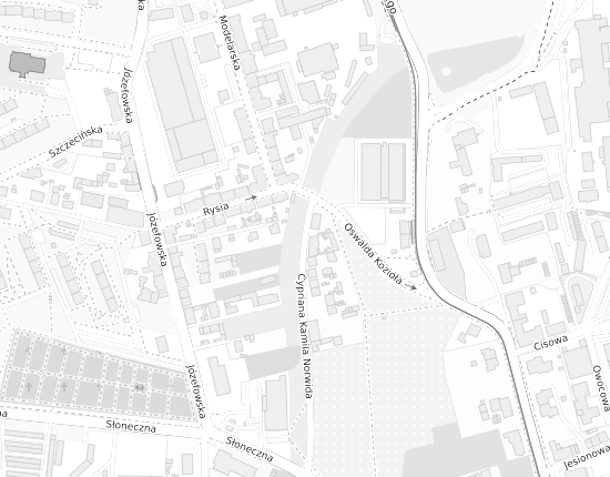Mapa z adresem organizacji