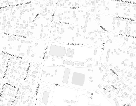 Mapa z adresem organizacji