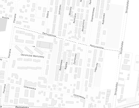 Mapa z adresem organizacji