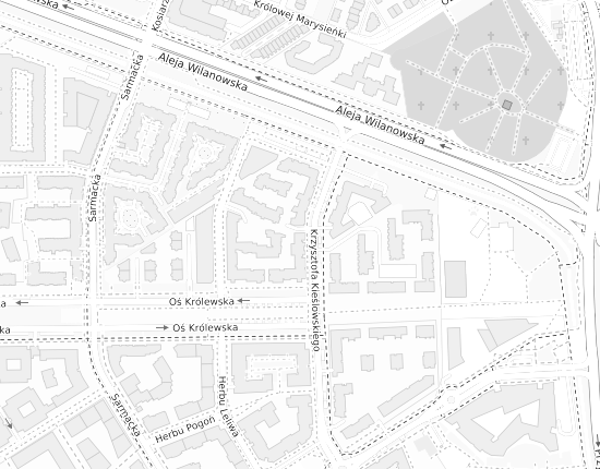 Mapa z adresem organizacji