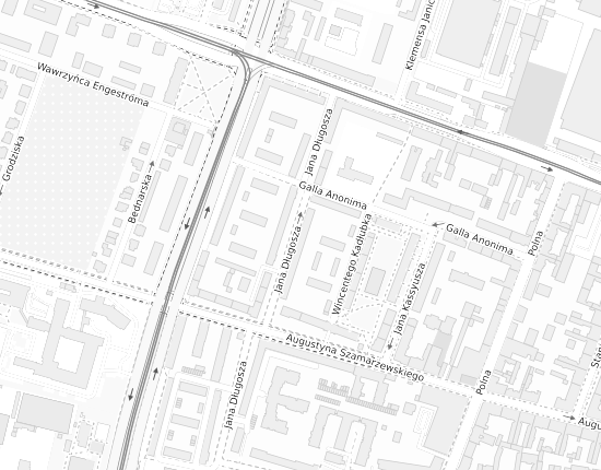 Mapa z adresem organizacji