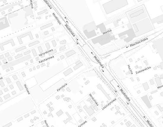 Mapa z adresem organizacji