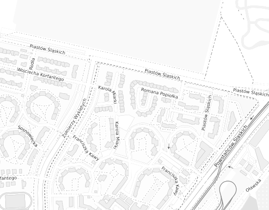 Mapa z adresem organizacji