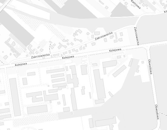 Mapa z adresem organizacji
