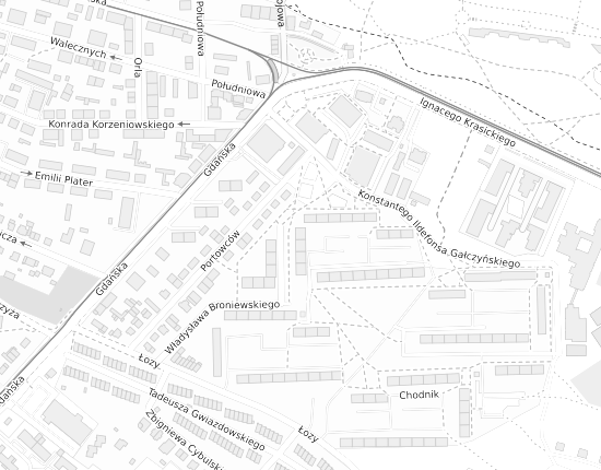 Mapa z adresem organizacji