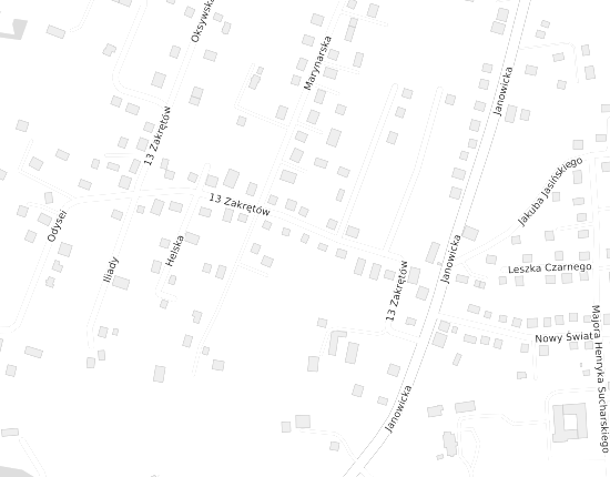 Mapa z adresem organizacji