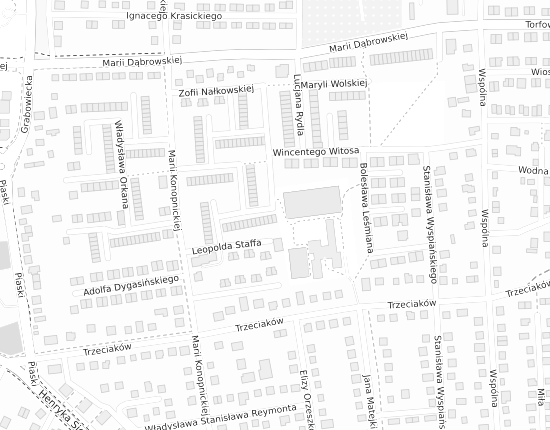 Mapa z adresem organizacji