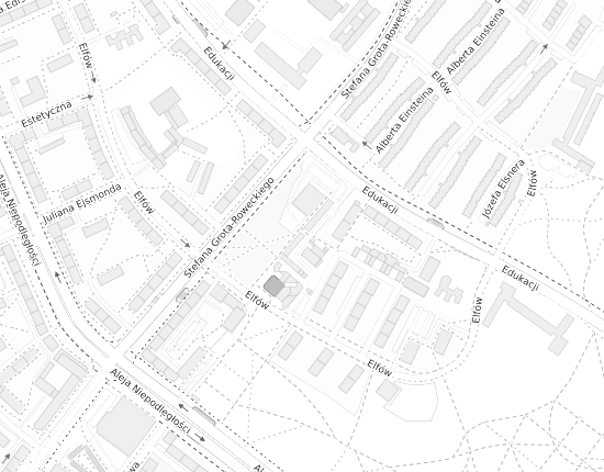 Mapa z adresem organizacji