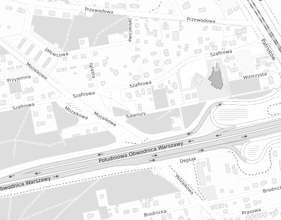 Mapa z adresem organizacji