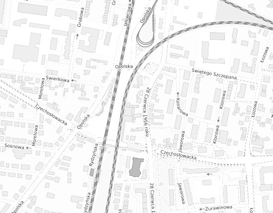 Mapa z adresem organizacji