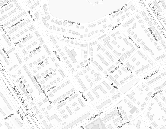 Mapa z adresem organizacji