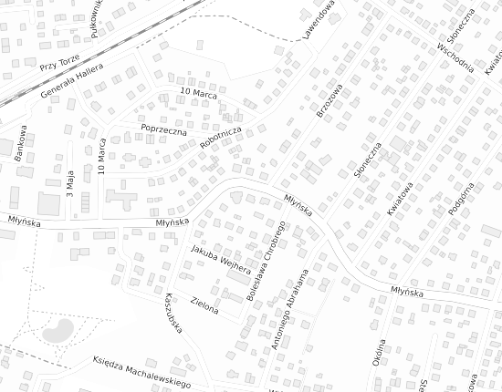 Mapa z adresem organizacji