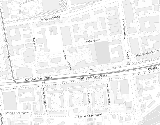 Mapa z adresem organizacji