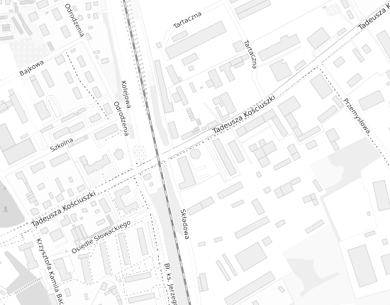 Mapa z adresem organizacji