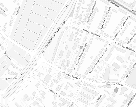 Mapa z adresem organizacji