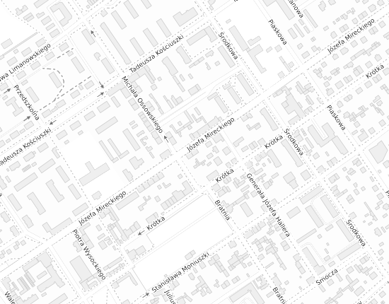 Mapa z adresem organizacji