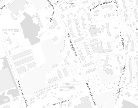 Mapa z adresem organizacji