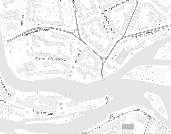 Mapa z adresem organizacji