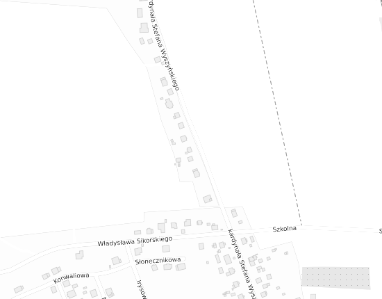 Mapa z adresem organizacji