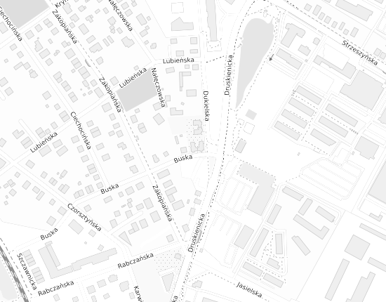 Mapa z adresem organizacji