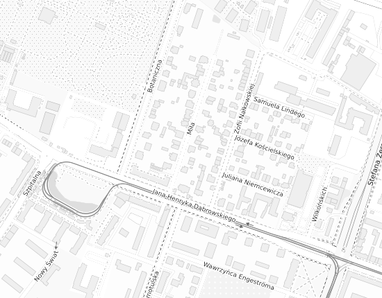 Mapa z adresem organizacji