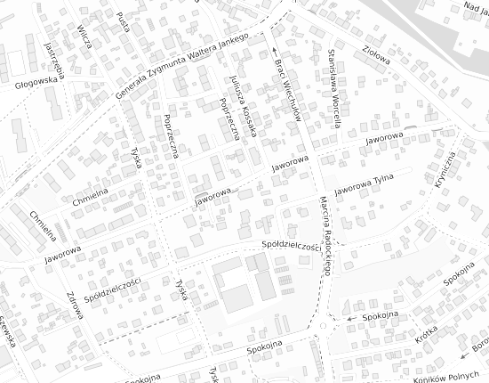Mapa z adresem organizacji