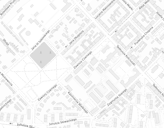 Mapa z adresem organizacji