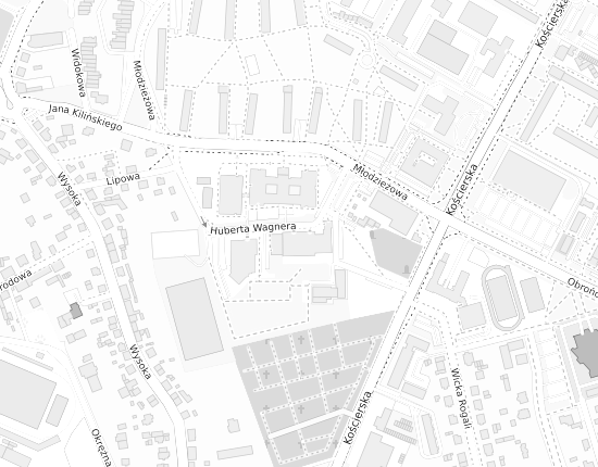 Mapa z adresem organizacji