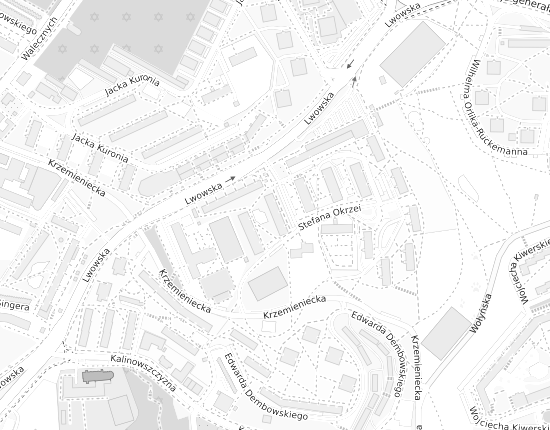 Mapa z adresem organizacji
