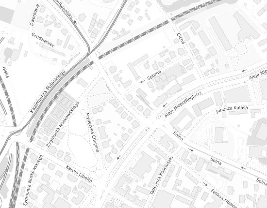Mapa z adresem organizacji
