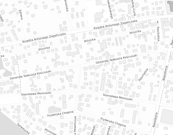 Mapa z adresem organizacji
