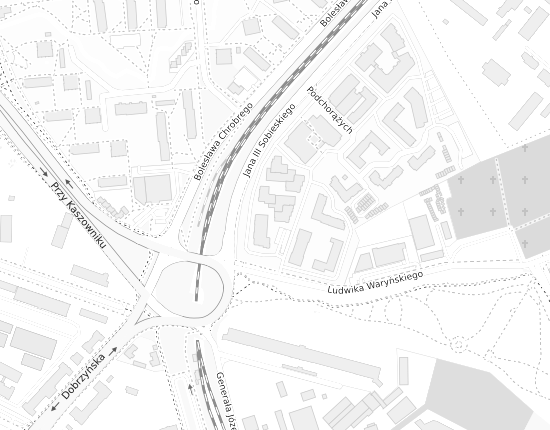 Mapa z adresem organizacji