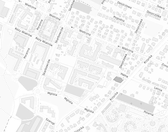 Mapa z adresem organizacji