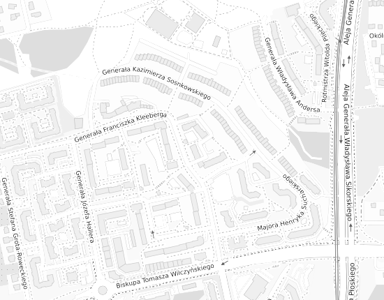 Mapa z adresem organizacji
