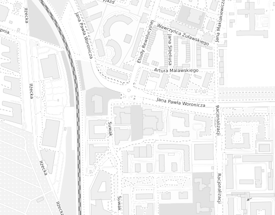 Mapa z adresem organizacji