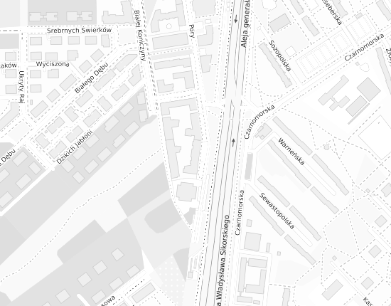 Mapa z adresem organizacji
