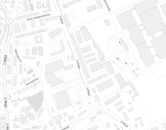 Mapa z adresem organizacji