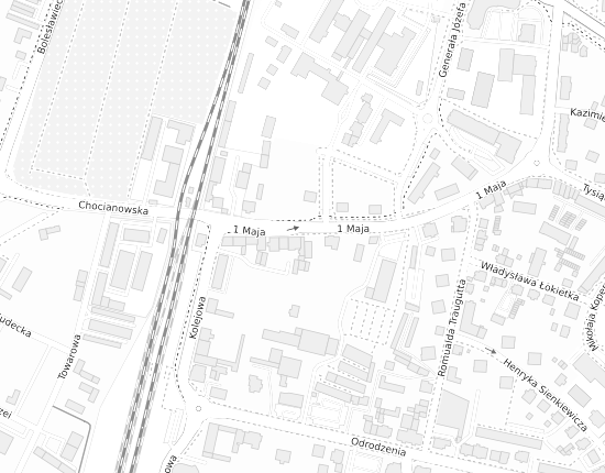 Mapa z adresem organizacji