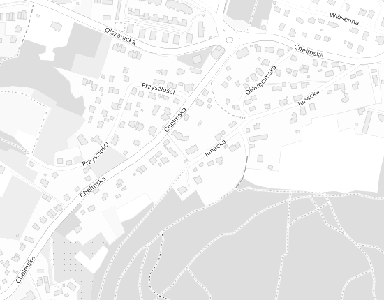 Mapa z adresem organizacji