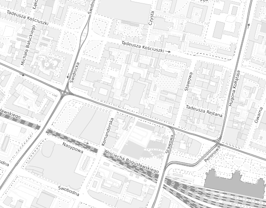 Mapa z adresem organizacji