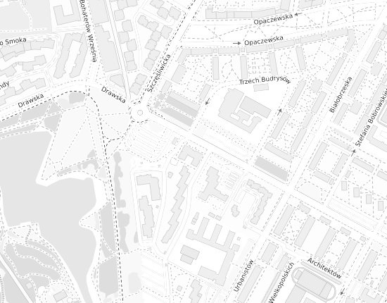 Mapa z adresem organizacji