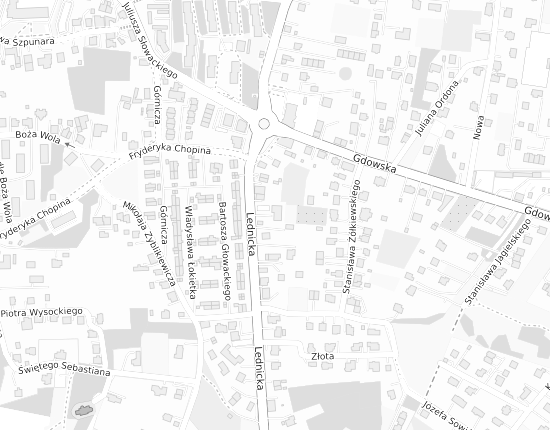 Mapa z adresem organizacji