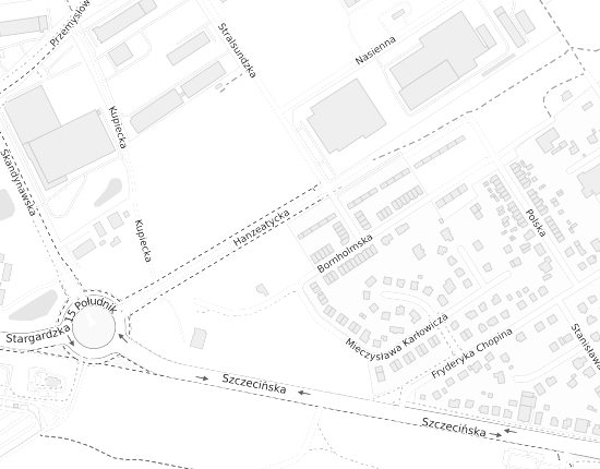Mapa z adresem organizacji