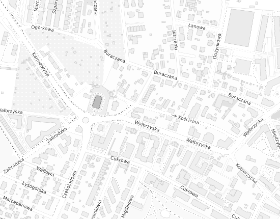 Mapa z adresem organizacji