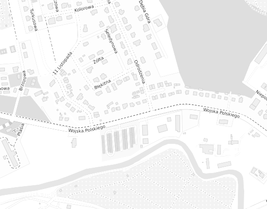 Mapa z adresem organizacji