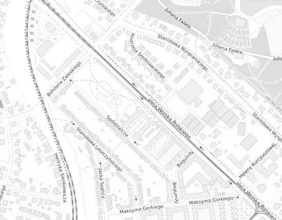 Mapa z adresem organizacji