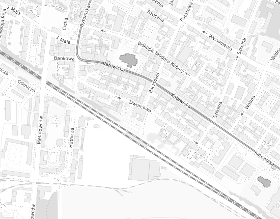 Mapa z adresem organizacji
