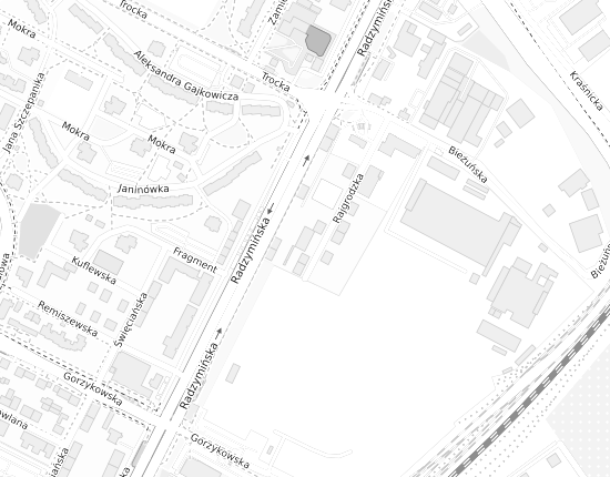 Mapa z adresem organizacji