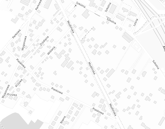 Mapa z adresem organizacji